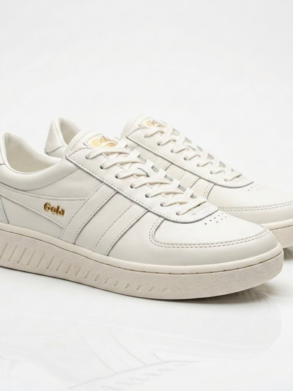 GOLA Grandslam Leather Sneakers Shoes White Mens 11